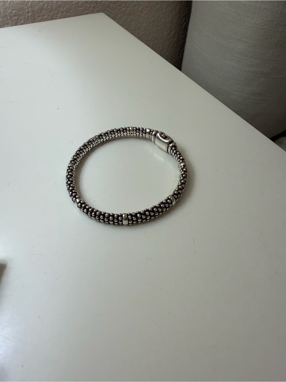 LAGOS Sterling Silver Caviar Station Bracelet - Silver - Picture 2 of 4